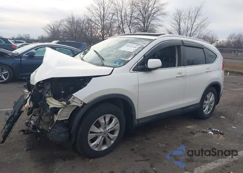 2013 Honda Cr-V Ex-L z USA, uszkodzony, nr VIN 5J6RM4H78DL017261